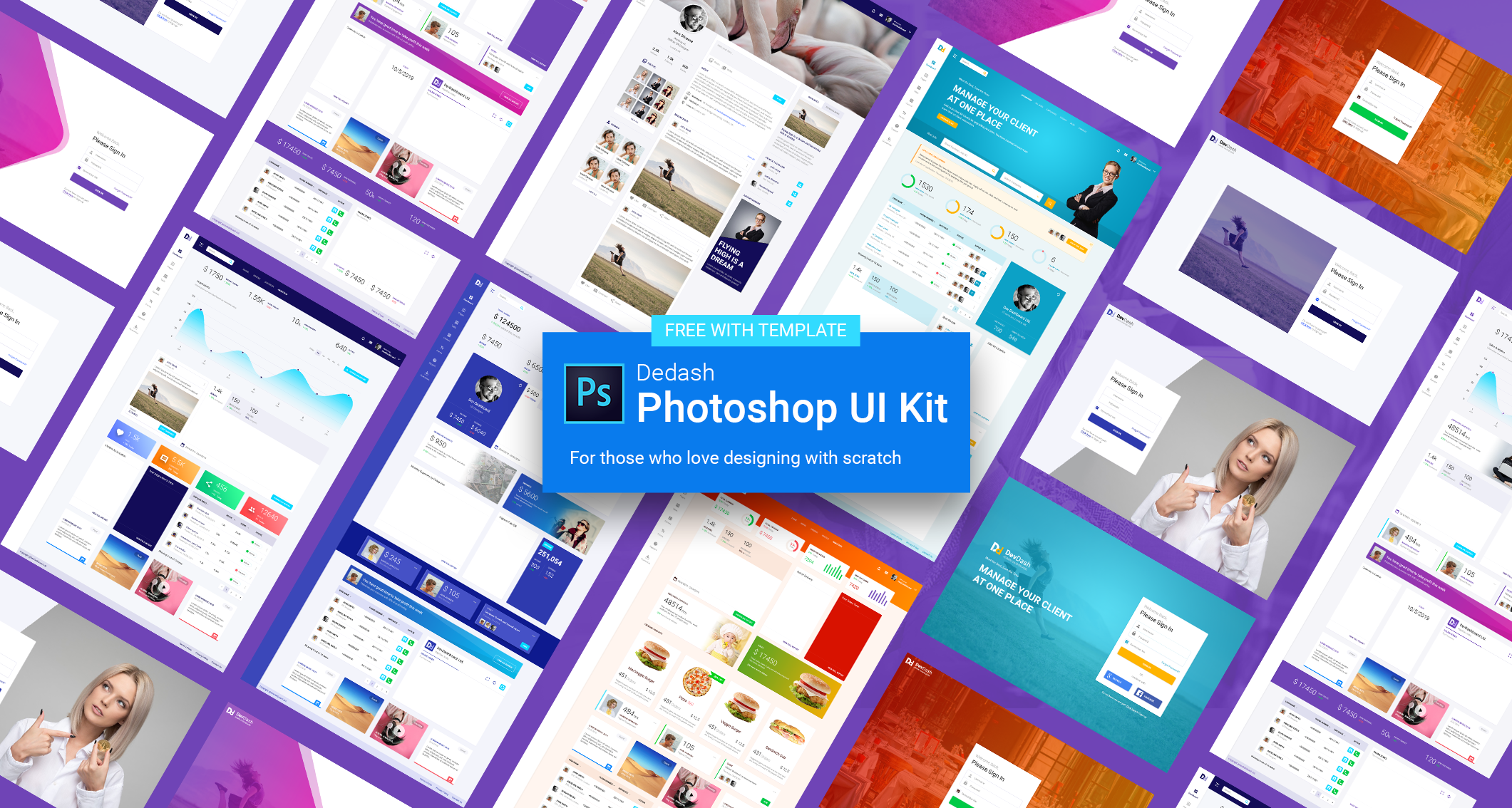 photosho-free-UI-Kit