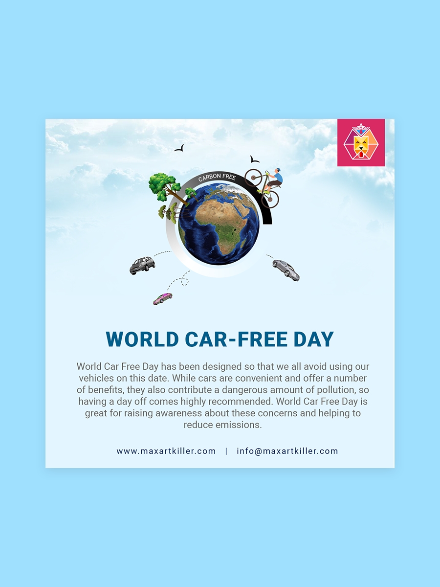 car free day email templates and graphics